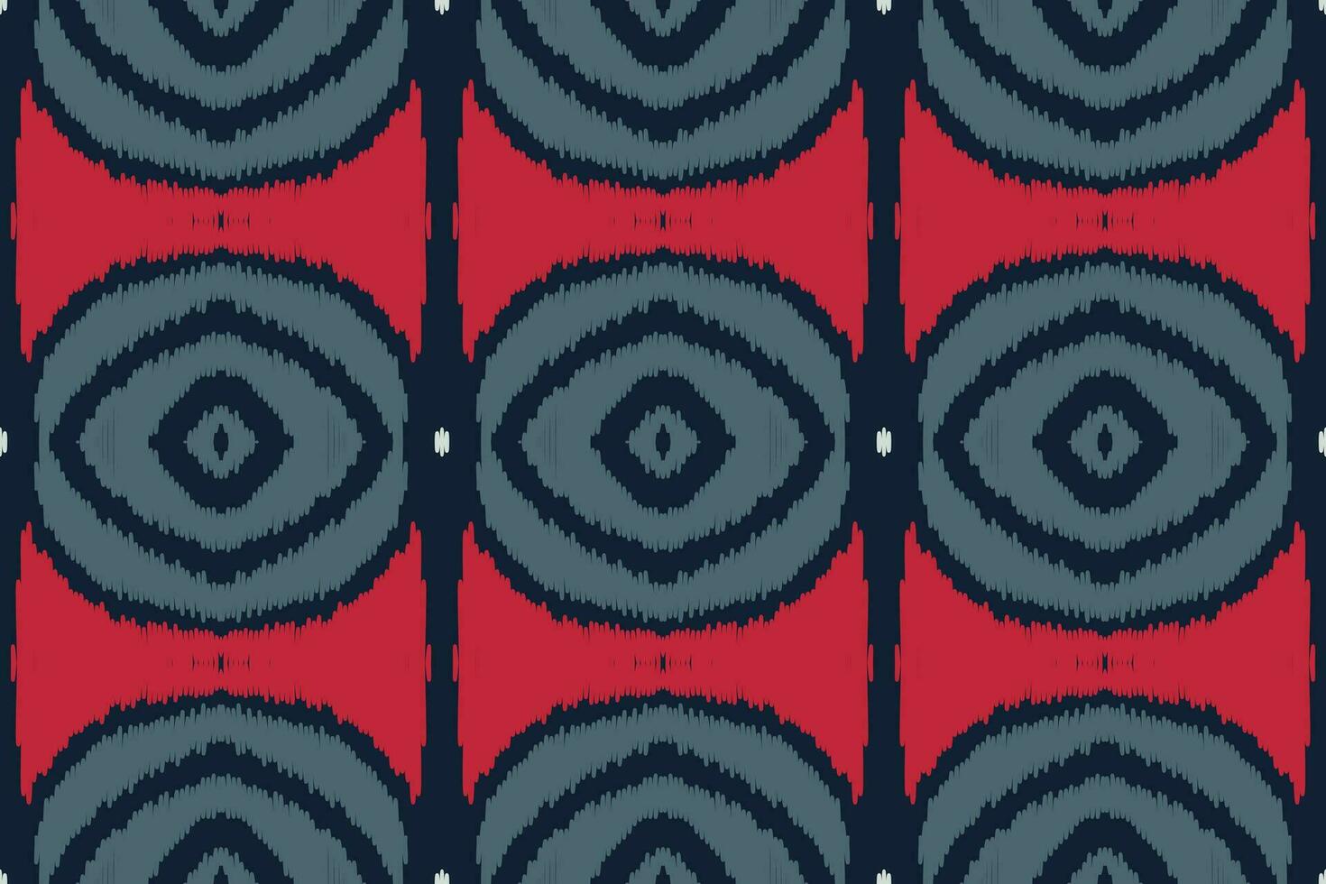 motief ikat naadloos patroon borduurwerk achtergrond. ikat bloem meetkundig etnisch oosters patroon traditioneel. ikat aztec stijl abstract ontwerp voor afdrukken textuur,stof,sari,sari,tapijt. vector