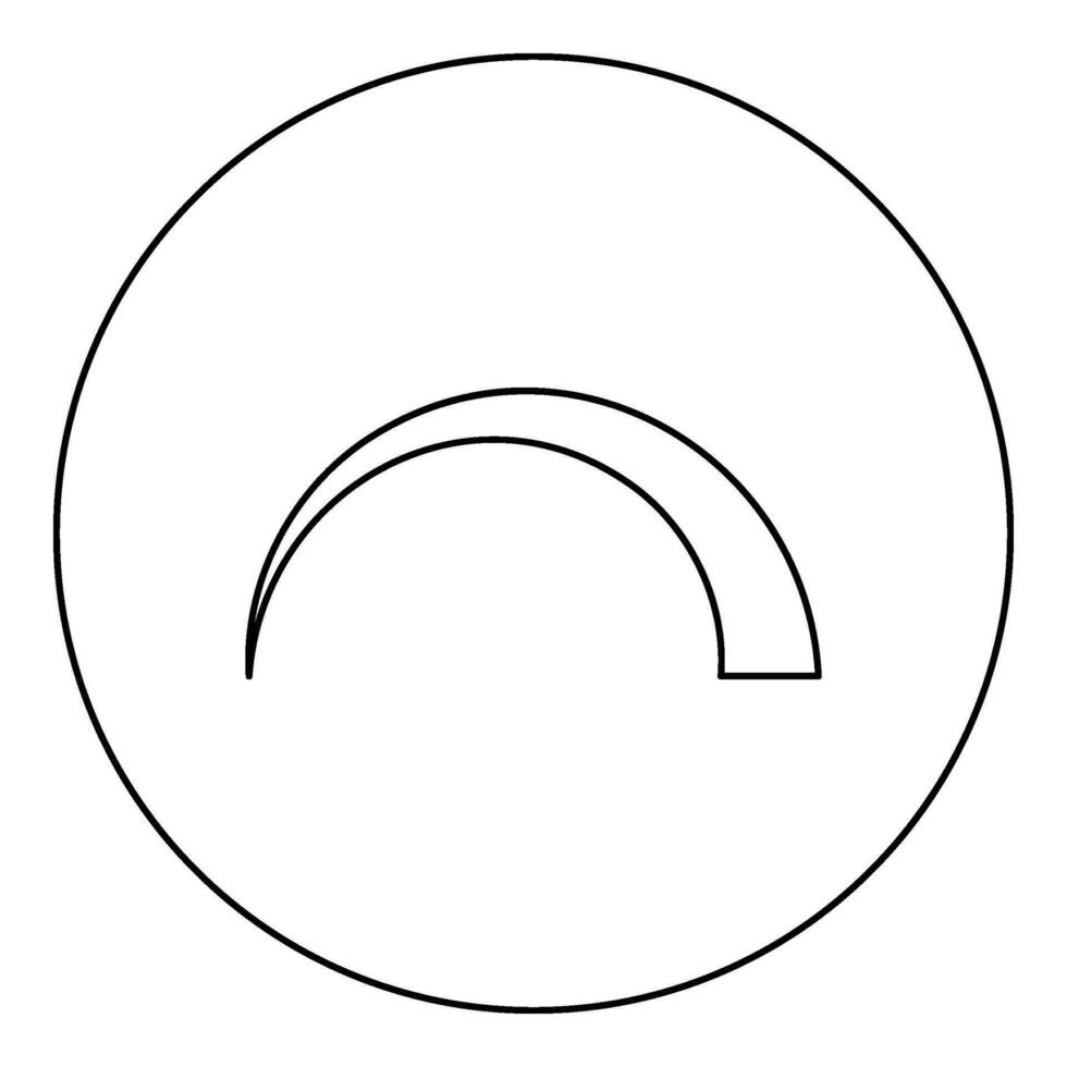 symbool regulatie omgaan met variatie waarde regulerend teken reguleren niveau concept afstemmen icoon in cirkel ronde zwart kleur vector illustratie beeld schets contour lijn dun stijl