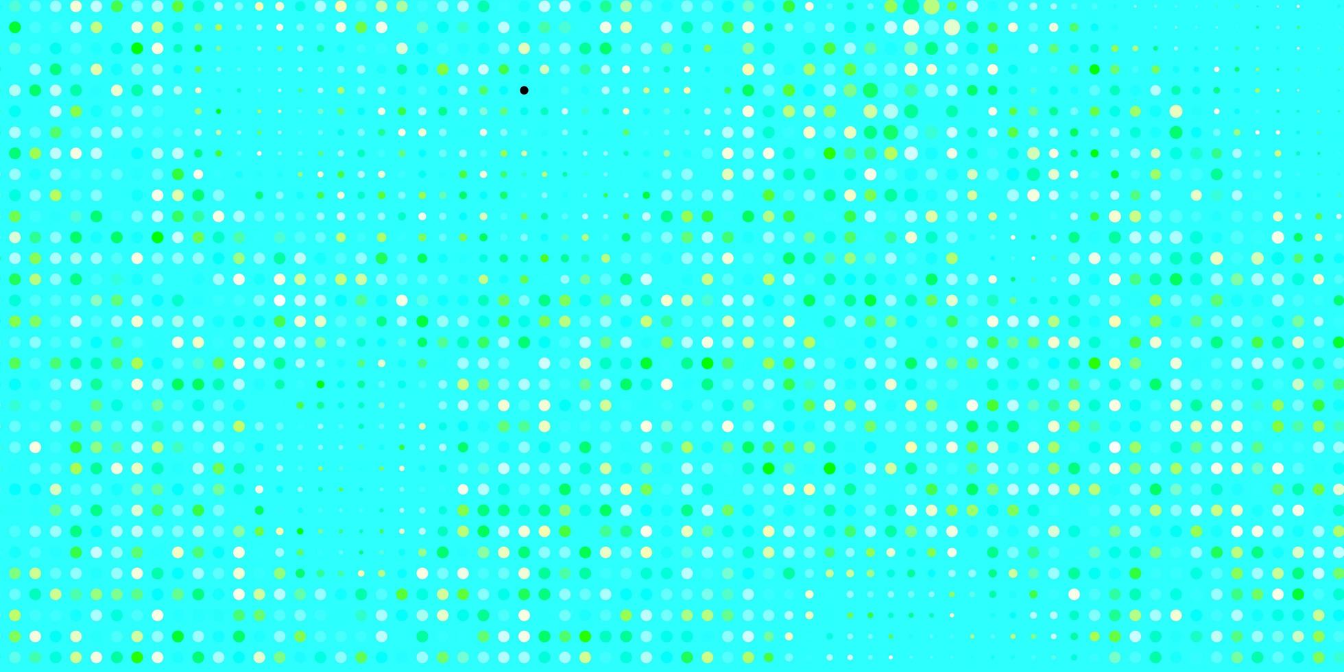 lichtblauwe groene vectorlay-out met cirkelvormen moderne abstracte illustratie met kleurrijke cirkelvormen nieuwe sjabloon voor een merkboek vector