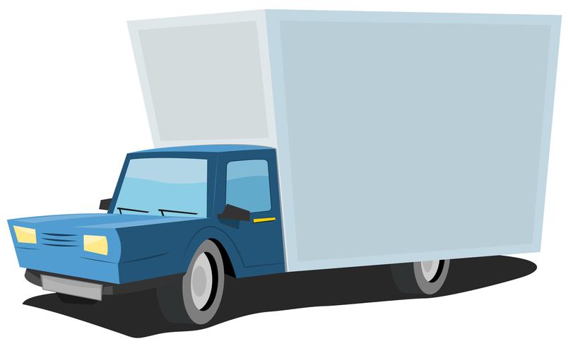 cartoon vrachtwagen vector