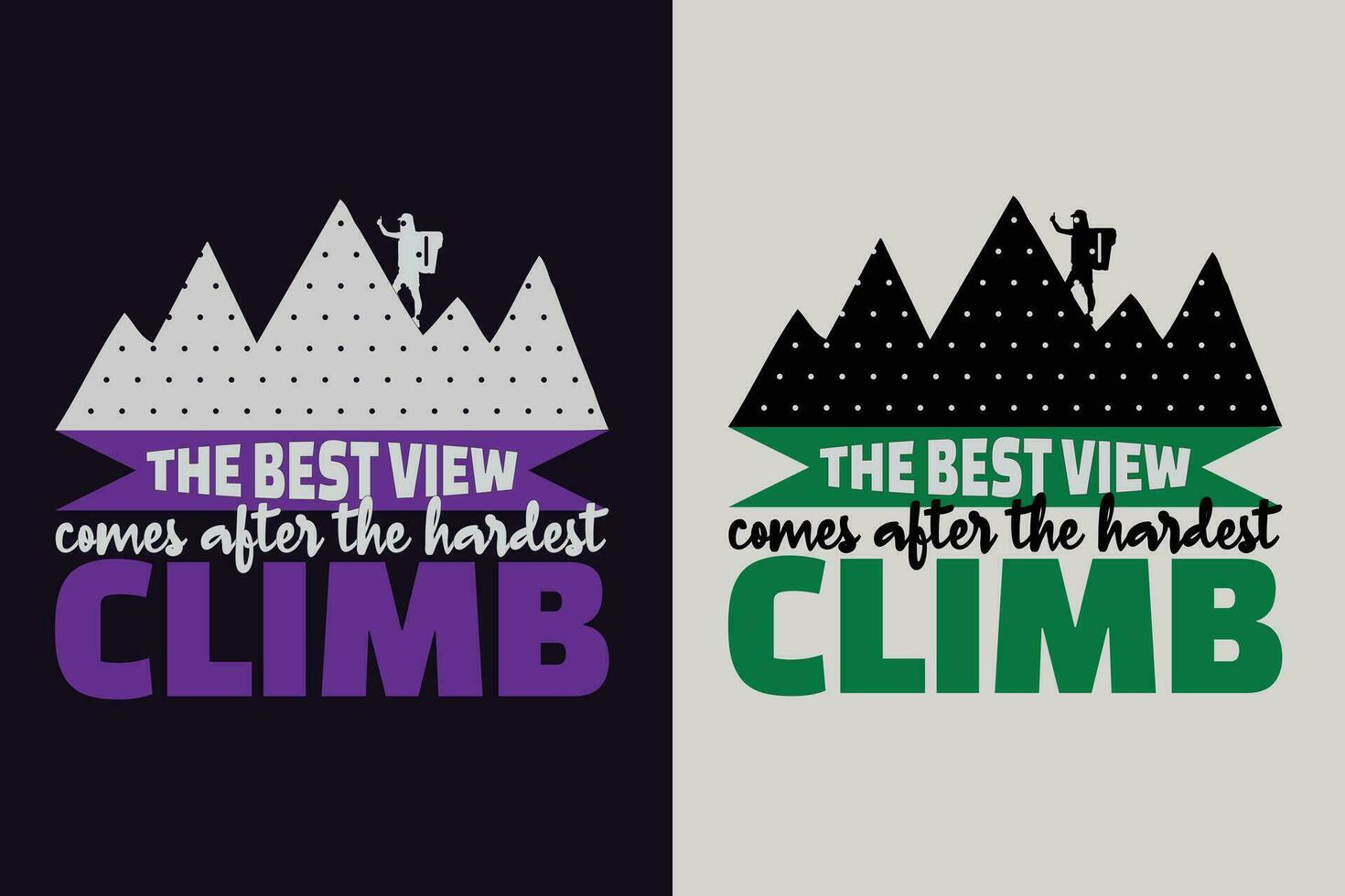 de het beste visie komt na de moeilijkste beklimmen, avontuur shirt, reizen shirt, reizen buitenshuis, natuur minnaar tee, camping overhemden, koel berg minnaar shirt, hiking, berg, reizen geschenk, t-shirt ontwerp vector