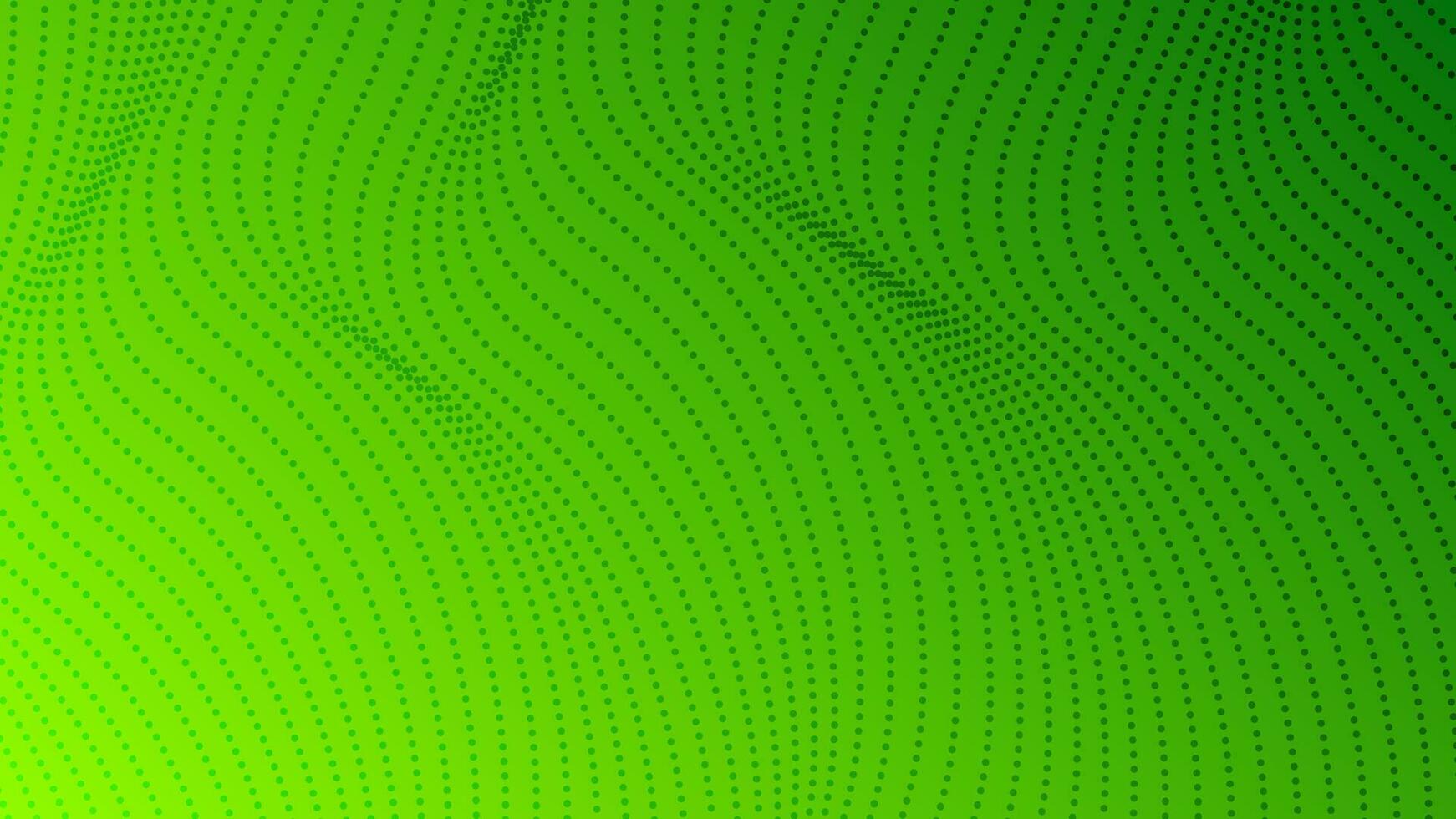 halftone helling achtergrond met stippen. abstract groen stippel knal kunst patroon in grappig stijl. vector illustratie