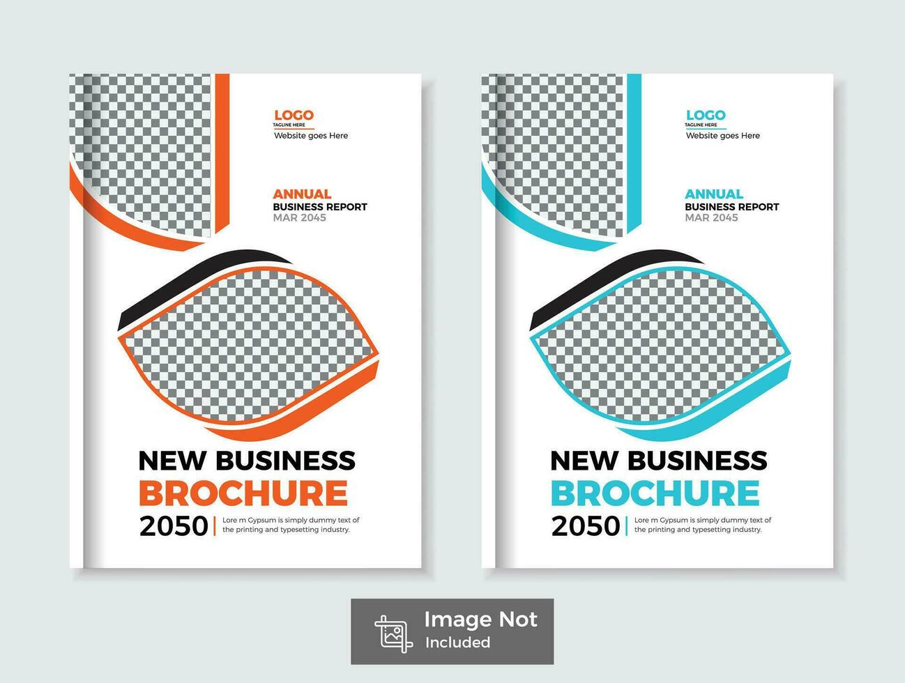 creatief vorm zakelijke bedrijf brochure Hoes ontwerp sjabloon of kleurrijk bedrijf megazine of het dossier Hoes ontwerp, jaar- verslag doen van Hoes sjabloon 2050 vector