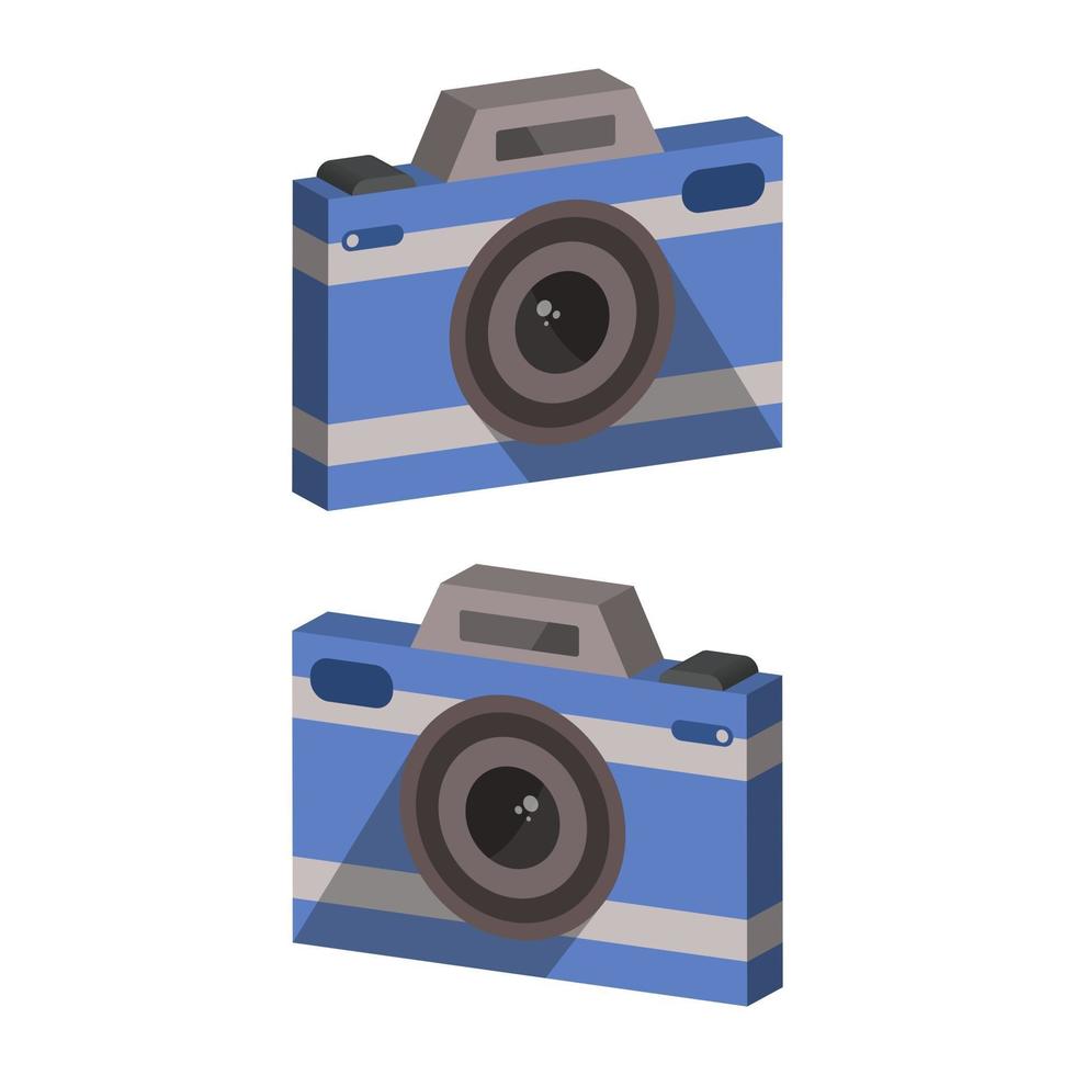 camera op achtergrond vector