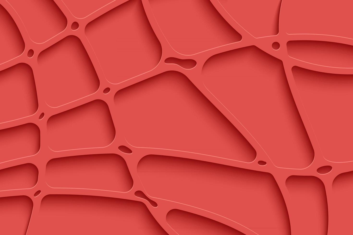 abstracte 3d papercut strepen achtergrond vector