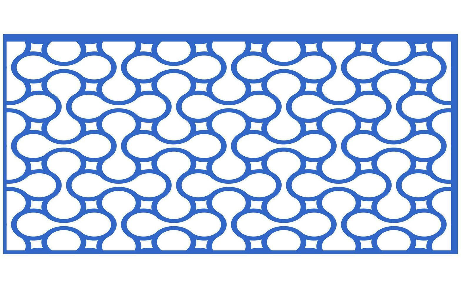 decoratief bloemen patronen, meetkundig sjabloon voor cnc laser snijdend vector