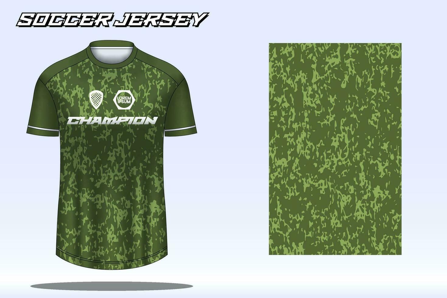 voetbal Jersey sport t-shirt ontwerp mockup voor Amerikaans voetbal club vector