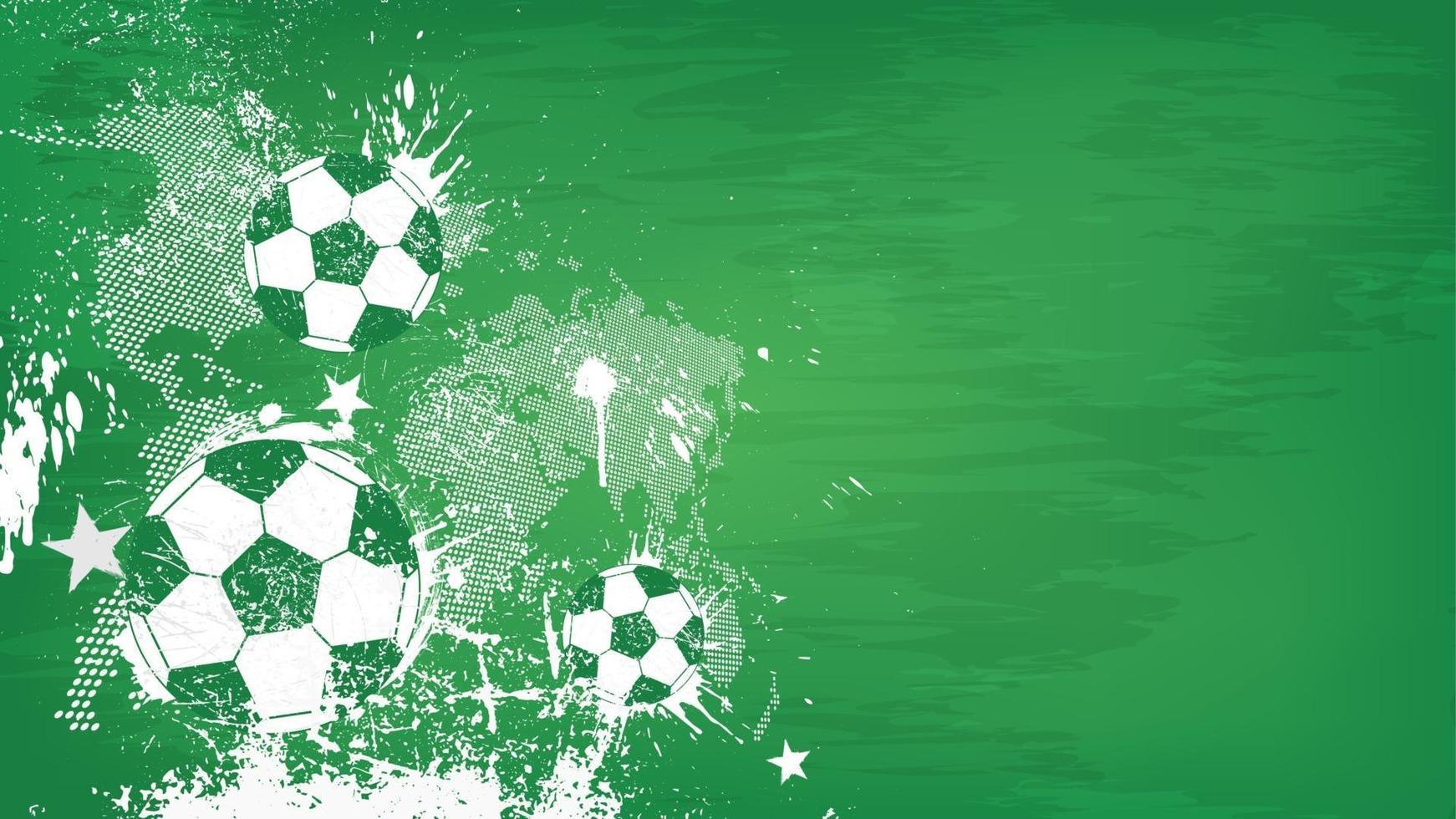 grunge abstracte voetbal achtergrond met wereldkaart en stofdeeltje op blackboard textuur. plat ontwerp . vector voor internationale wereldkampioenschap toernooi cup 2018.