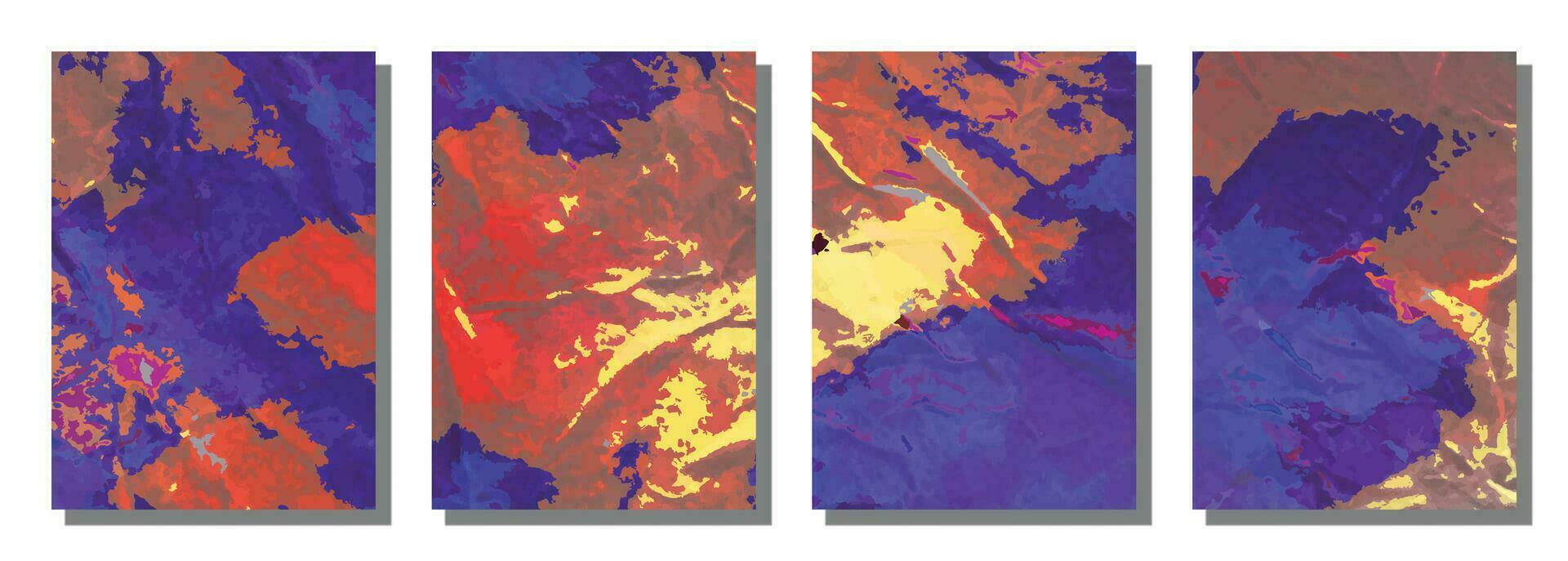 abstract water kleur borstel achtergrond. reeks achtergrond. vector