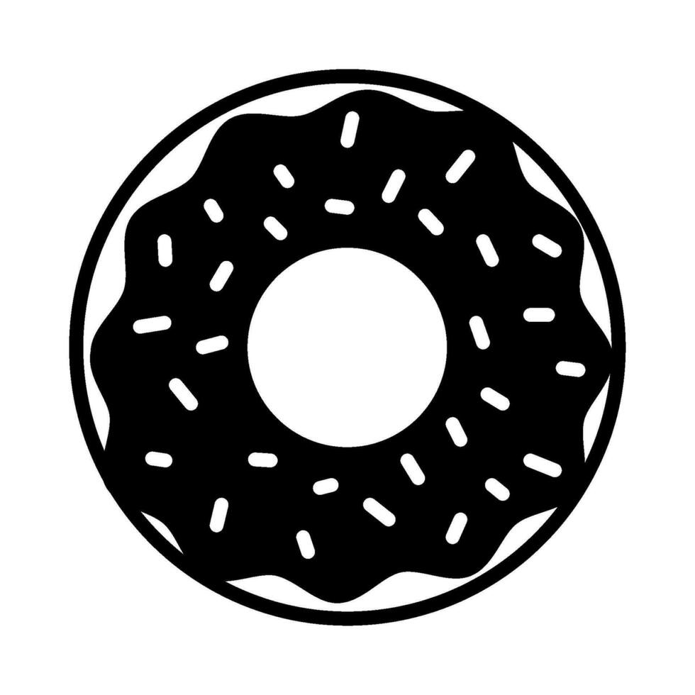 donut vectorillustratie vector