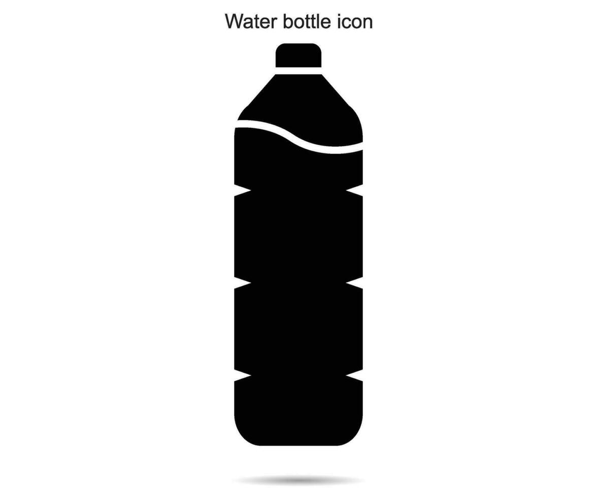 water fles icoon, vector illustratie.