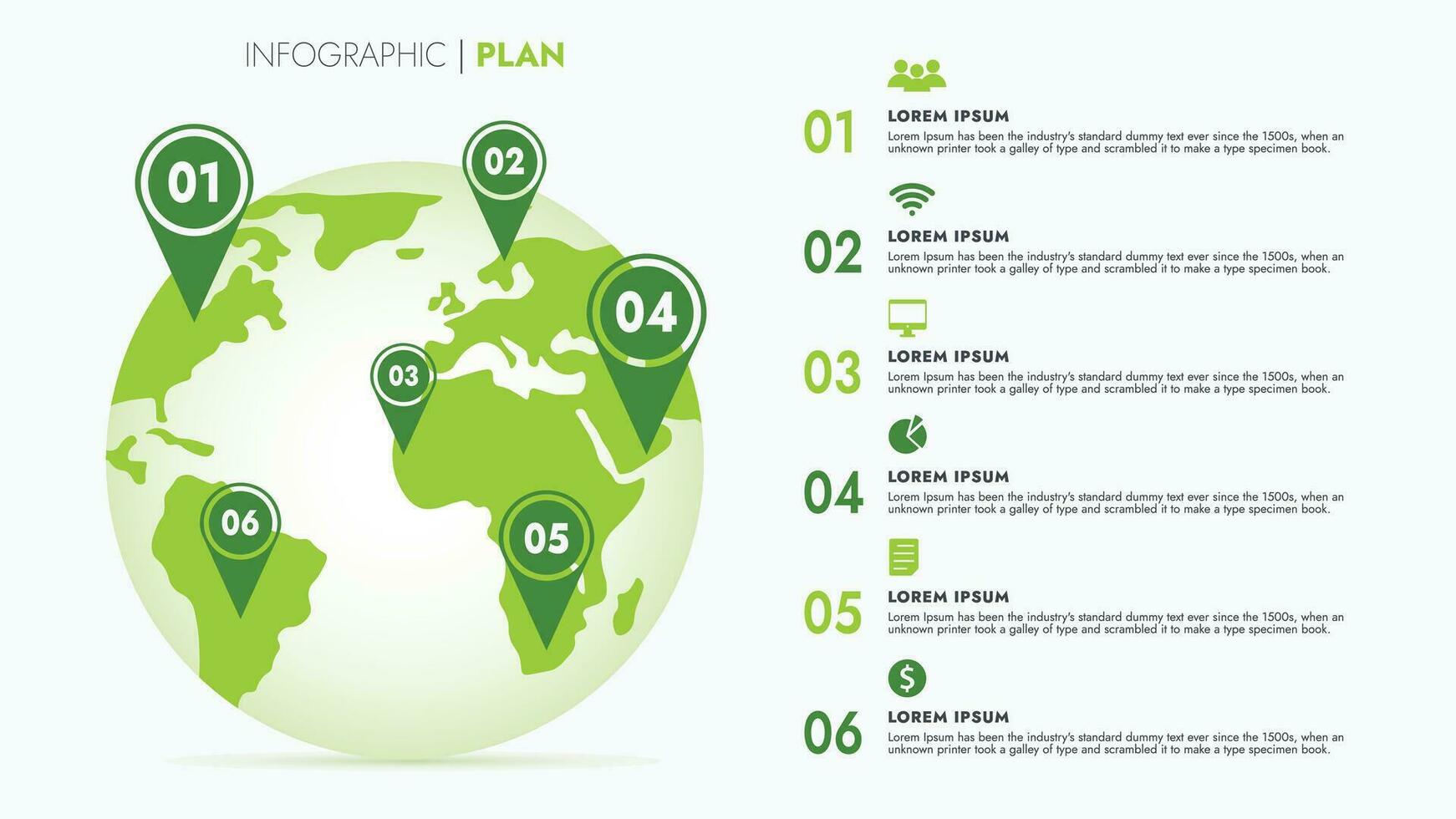 infographic sjabloon voor presentaties en Kenmerken gegevens visualisatie omvat een werkwijze tabel met diagrammen, stappen, opties. de concept voor afzet door illustraties voor rit naar succes. vector