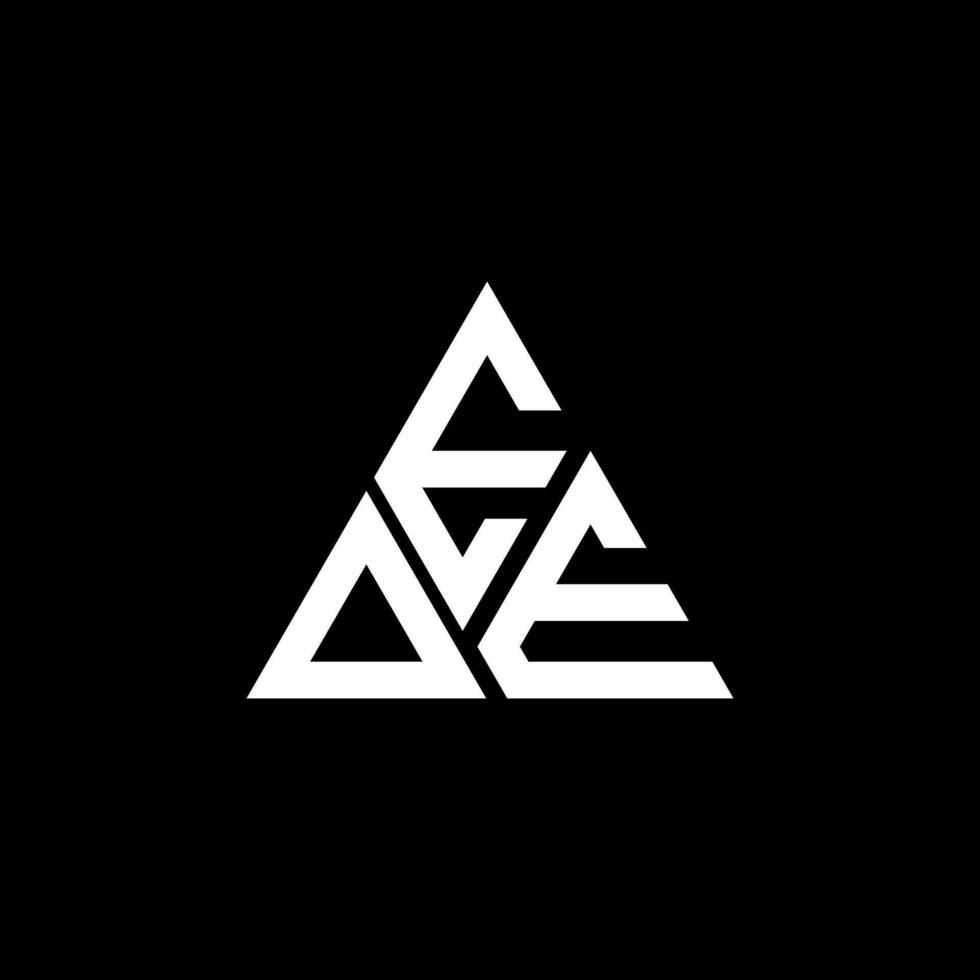 eoe brief logo creatief ontwerp met vector grafisch, eoe gemakkelijk en modern logo. eoe luxueus alfabet ontwerp