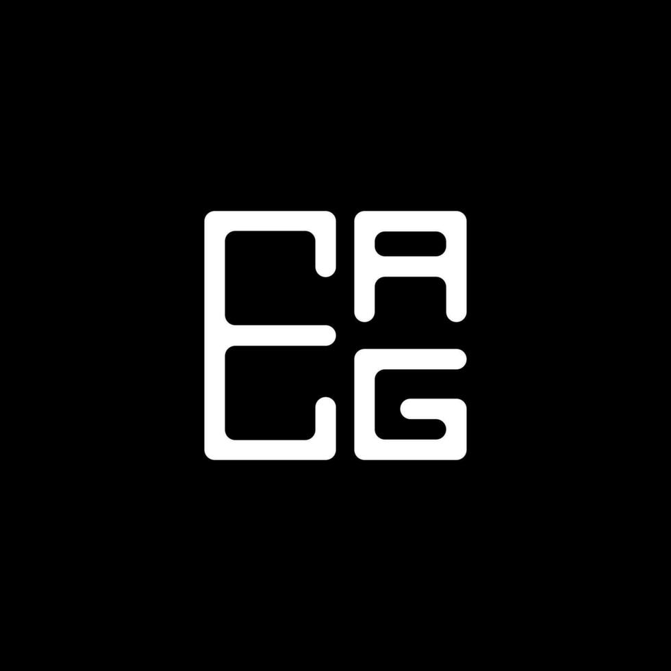 eag brief logo creatief ontwerp met vector grafisch, eag gemakkelijk en modern logo. eag luxueus alfabet ontwerp