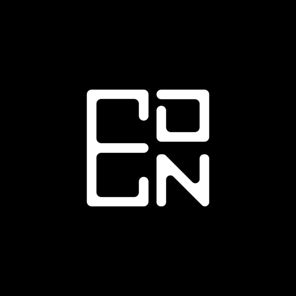 edn brief logo creatief ontwerp met vector grafisch, edn gemakkelijk en modern logo. edn luxueus alfabet ontwerp