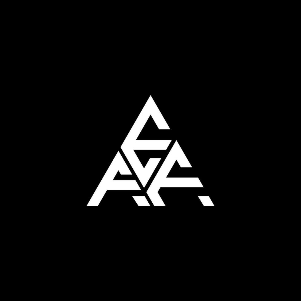 eff brief logo creatief ontwerp met vector grafisch, eff gemakkelijk en modern logo. eff luxueus alfabet ontwerp