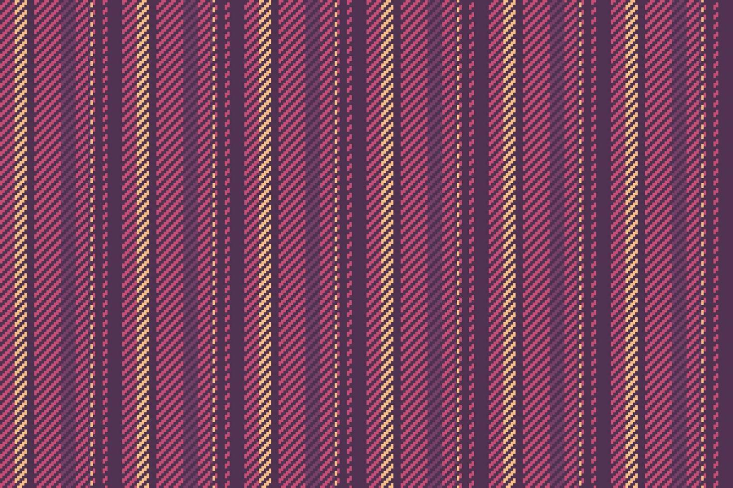 textiel patroon streep van structuur verticaal achtergrond met een lijnen kleding stof naadloos vector. vector