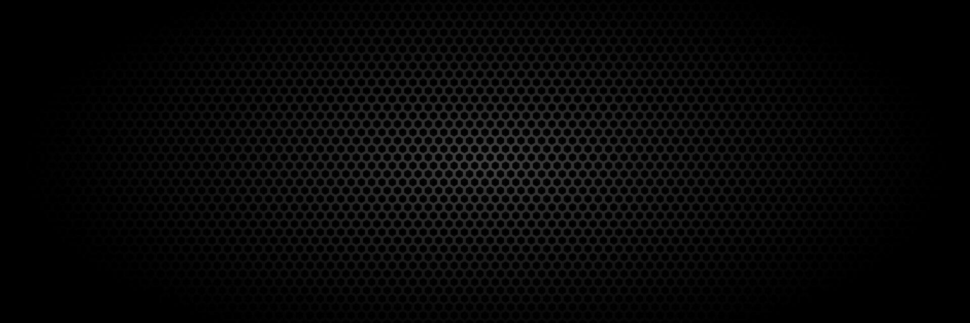 abstract zwart achtergrond met metalen structuur patroon. vector illustratie