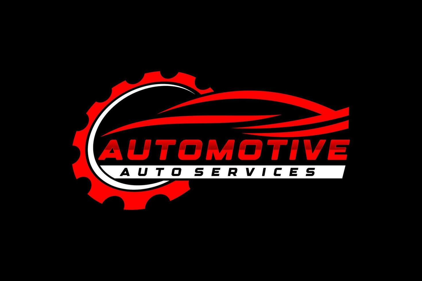 auto stijl auto logo ontwerp met concept sport- voertuig icoon silhouet vector