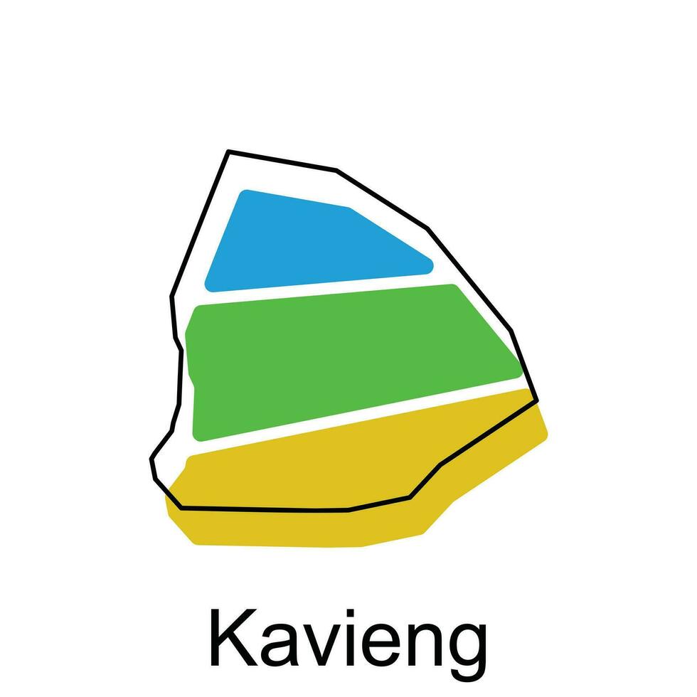 kaart van kavieng modern schets, hoog gedetailleerd vector illustratie vector ontwerp sjabloon, geschikt voor uw bedrijf