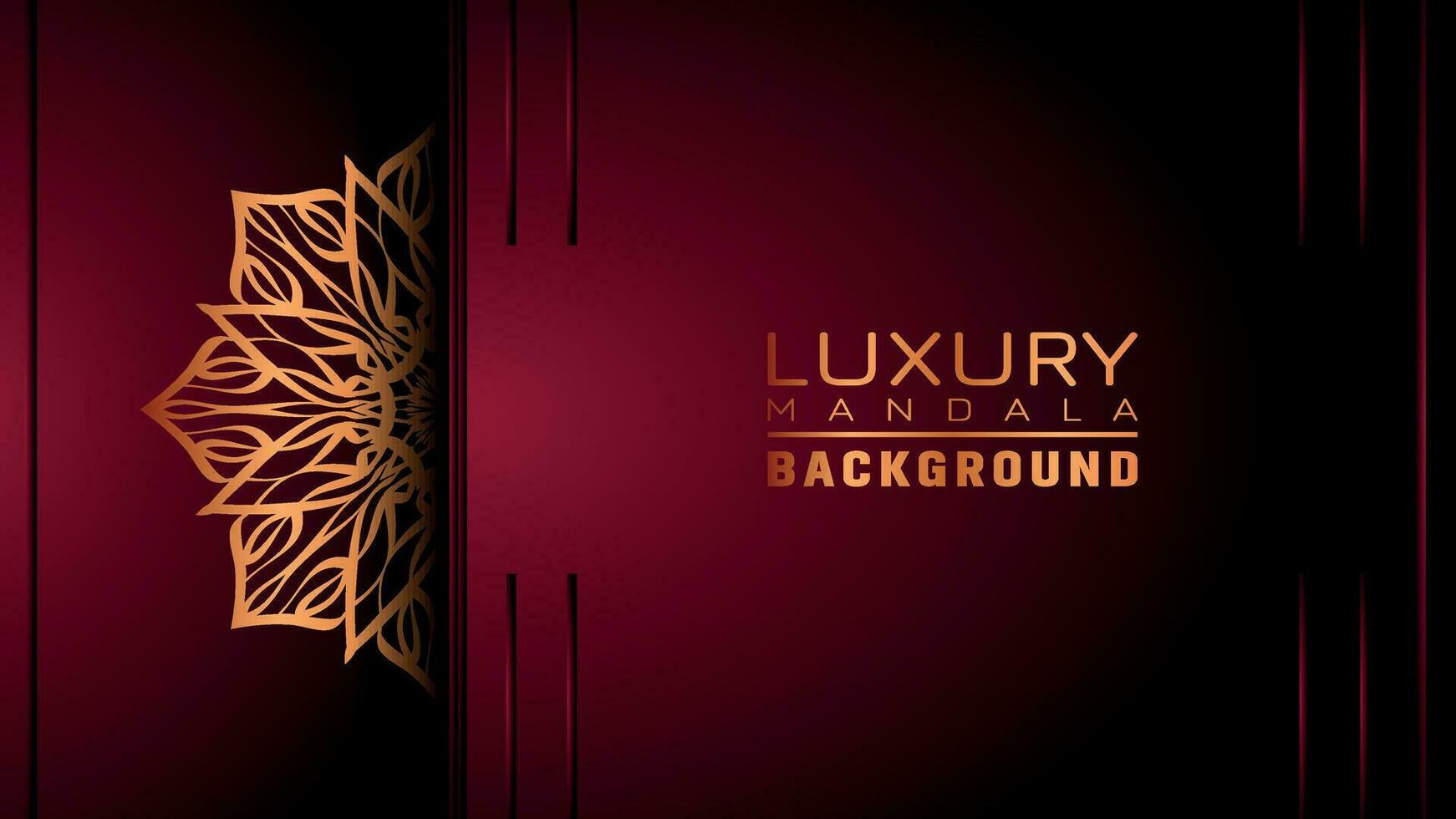 luxe mandala achtergrond sier, arabesk stijl met gouden arabesk patroon stijl. decoratief mandala ornament voor afdrukken, brochure, banier, omslag, poster, uitnodiging kaart vector