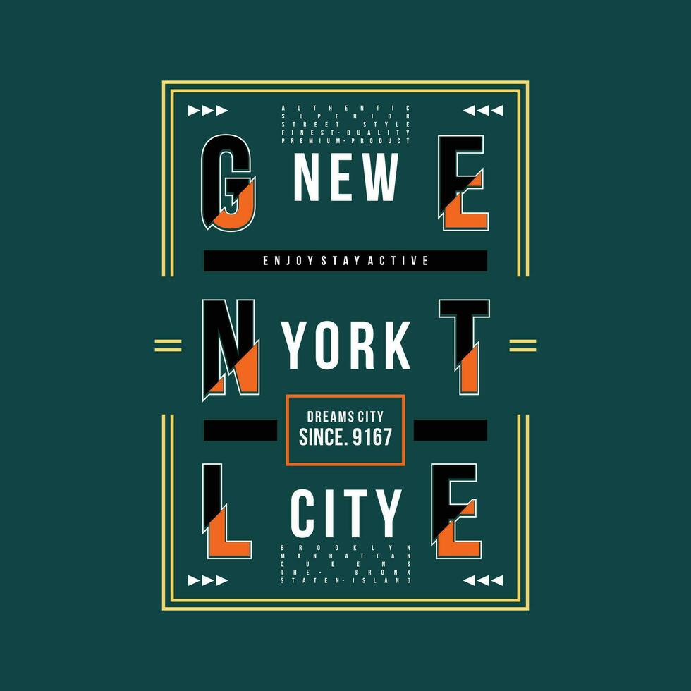 teder nieuw york stad grafisch, typografie vector, illustratie, voor afdrukken t shirt, met tokyo Japan modern stijl vector