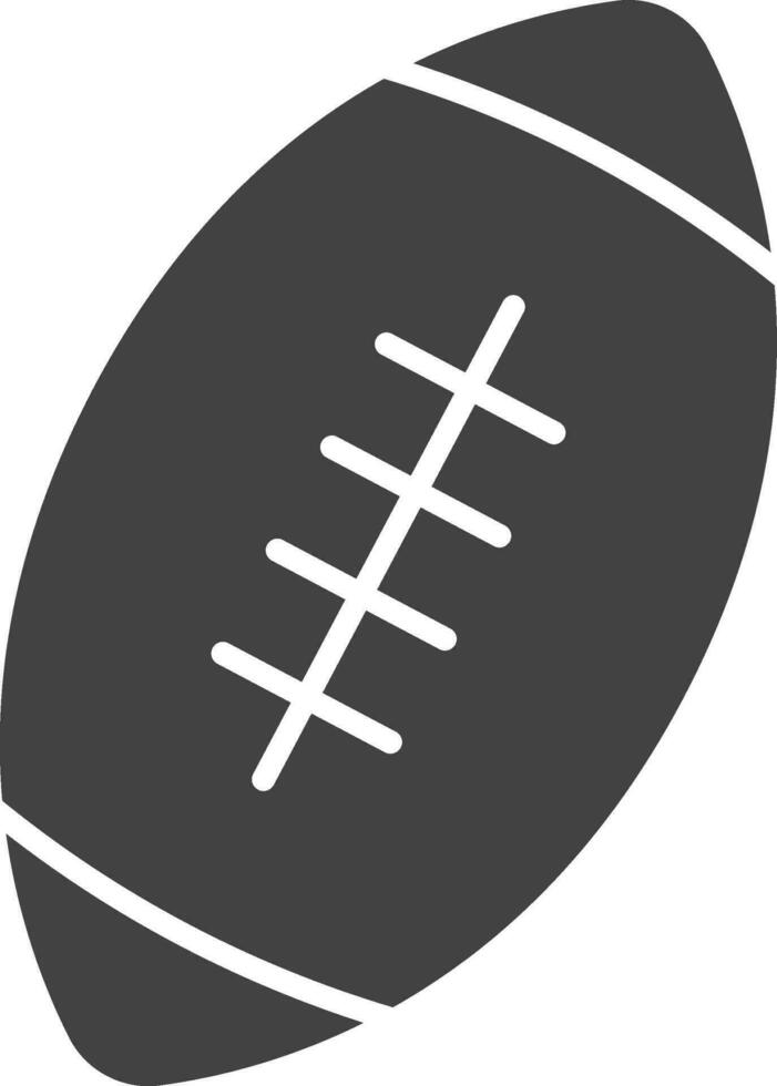 rugby bal icoon vector afbeelding. geschikt voor mobiel appjes, web apps en afdrukken media.