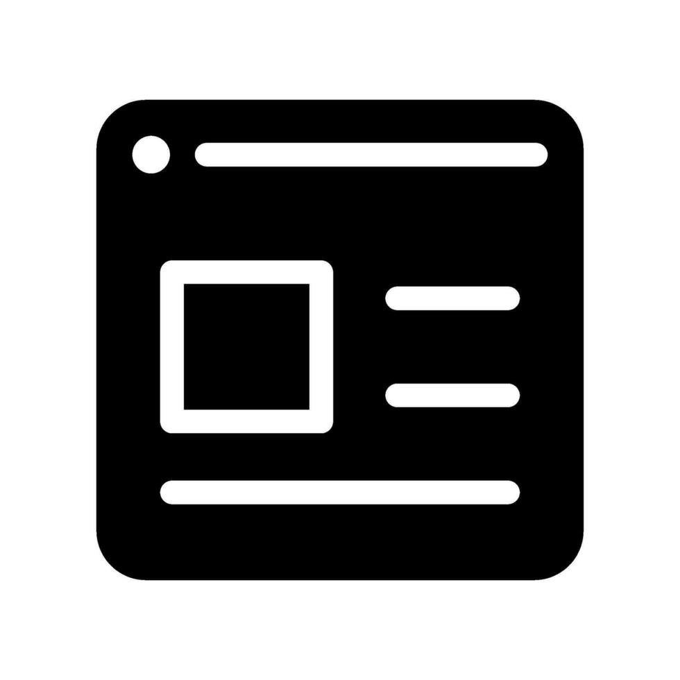 browser icoon vector symbool ontwerp illustratie
