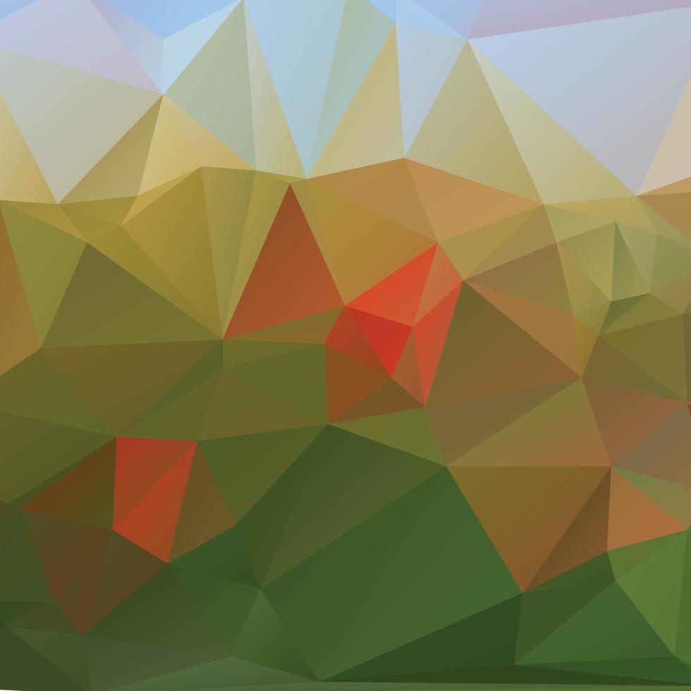 driehoek achtergrond, bergen, vector veelhoek kunst, zachte gekleurde abstracte illustratie. web mobiele interface-sjabloon.