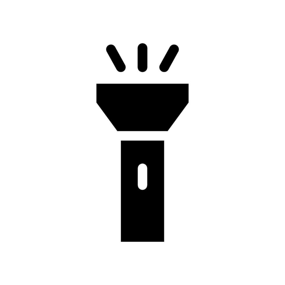 zaklamp icoon vector symbool ontwerp illustratie