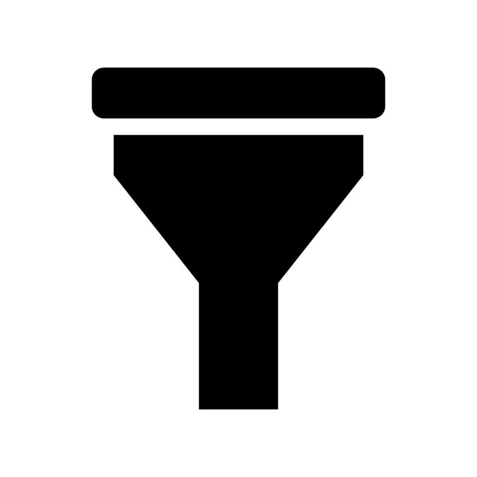 filter icoon vector symbool ontwerp illustratie