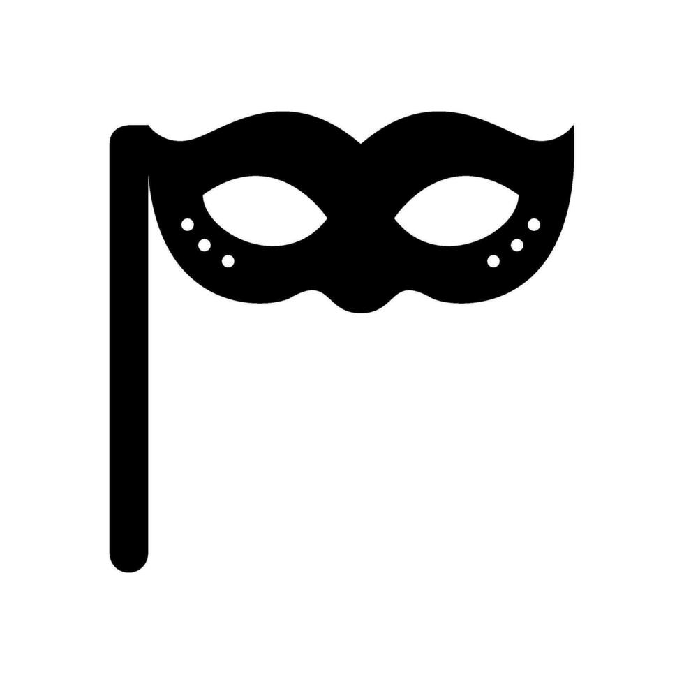 partij masker icoon vector symbool ontwerp illustratie