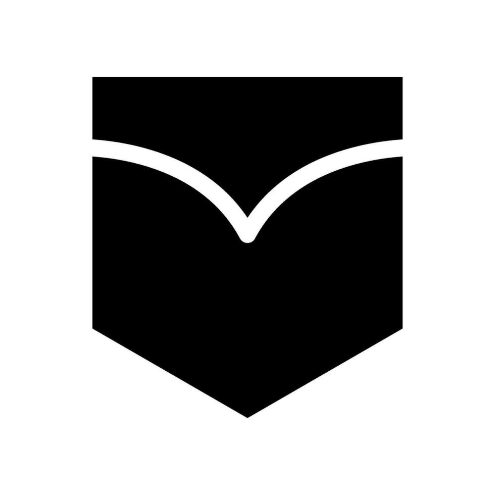 zak- icoon vector symbool ontwerp illustratie