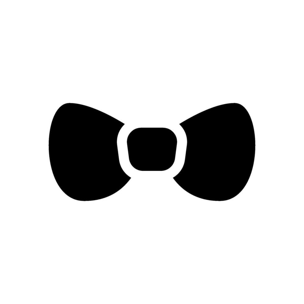 boog stropdas icoon vector symbool ontwerp illustratie