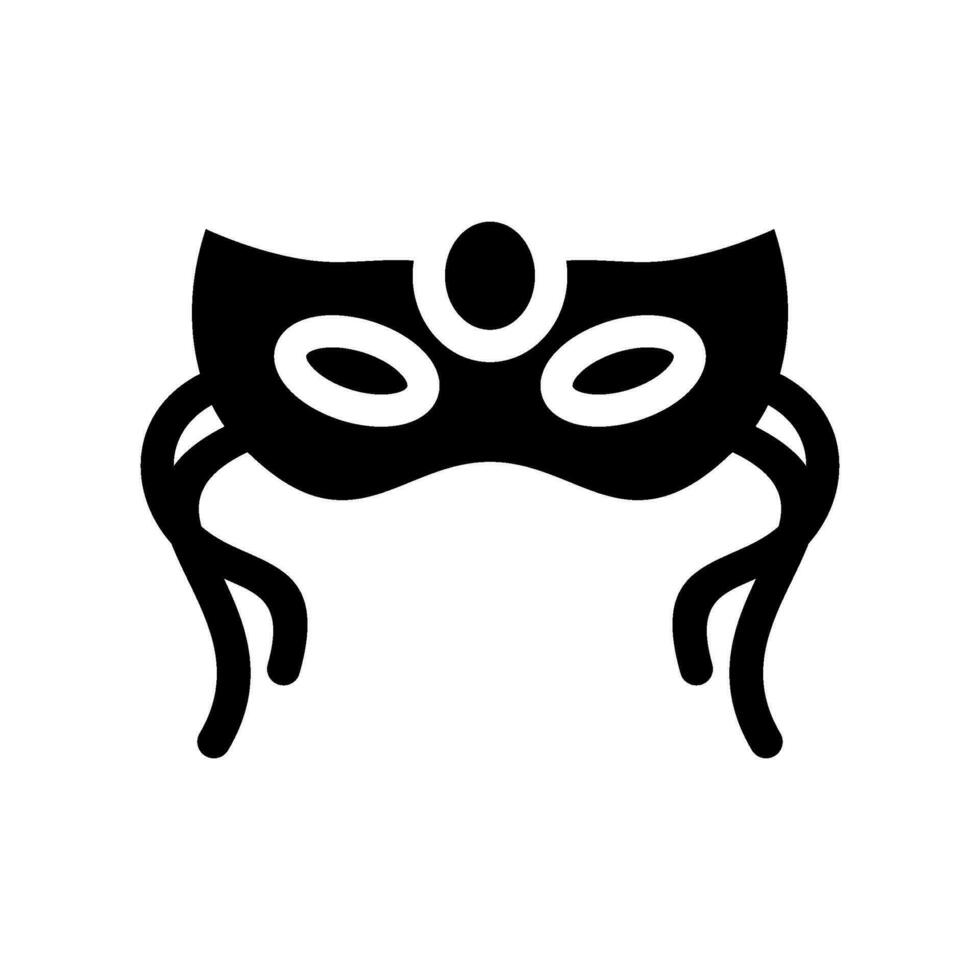 partij masker icoon vector symbool ontwerp illustratie