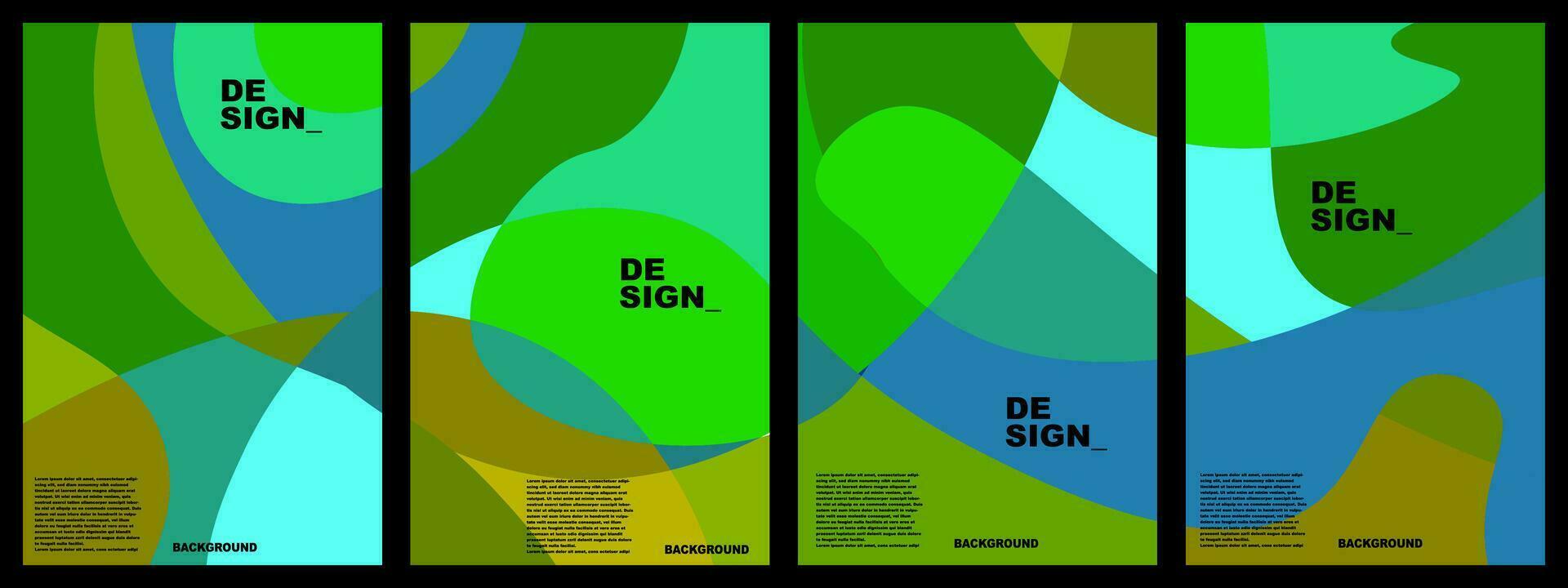 kleurrijk abstract vlak achtergrond voor banier, poster, sjabloon, brochure, ontwerp, website, Product, enz vector