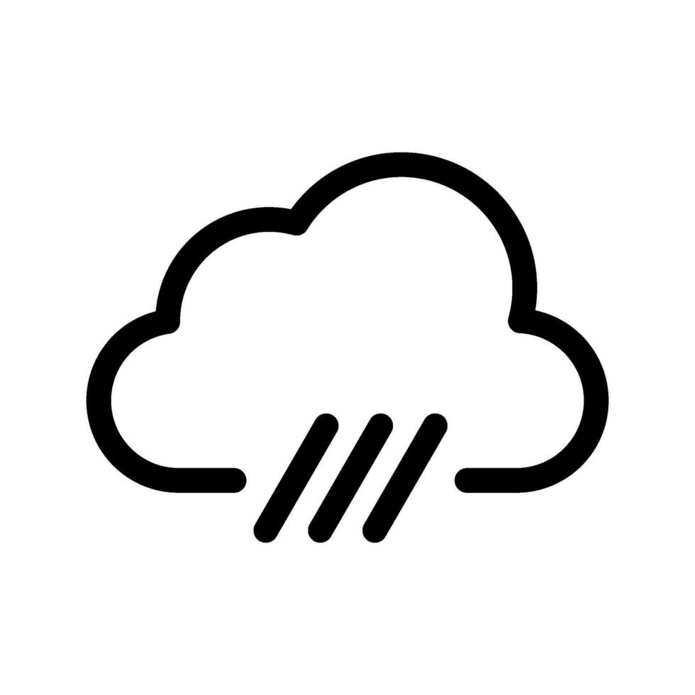 regenachtig icoon vector symbool ontwerp illustratie
