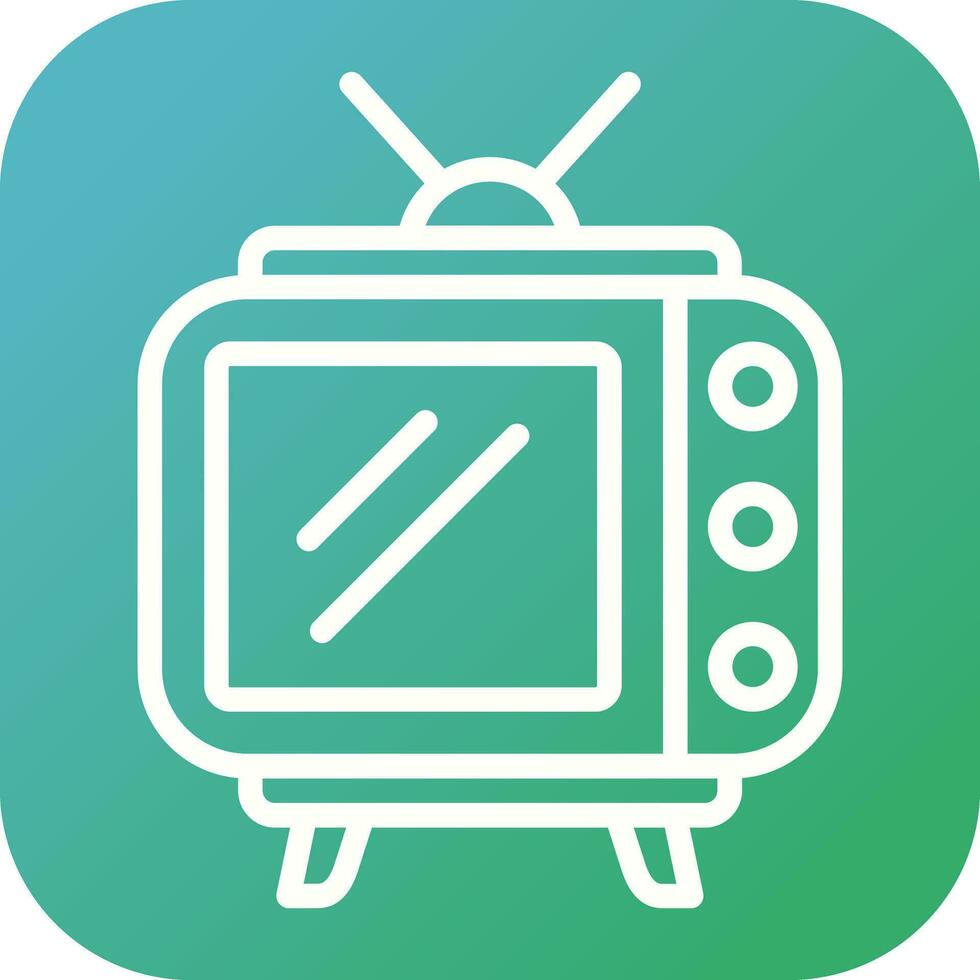 televisie vector pictogram