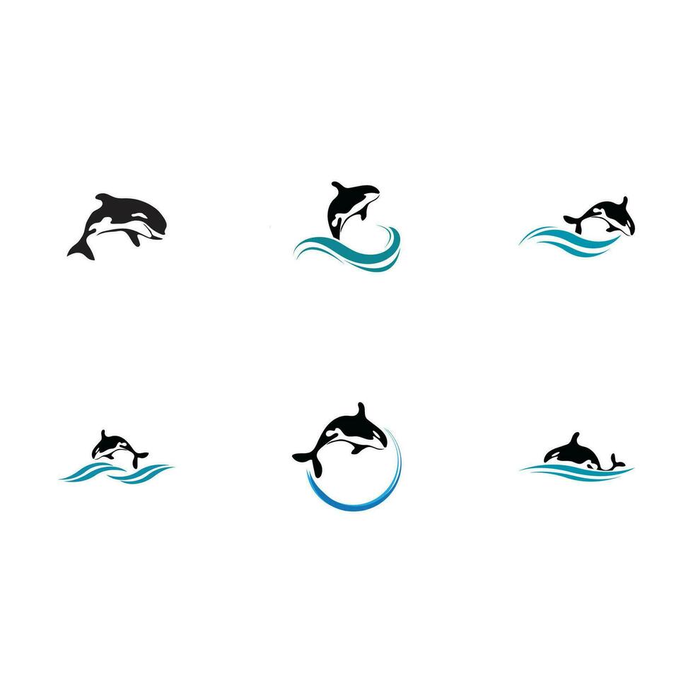 orka walvis logo vector