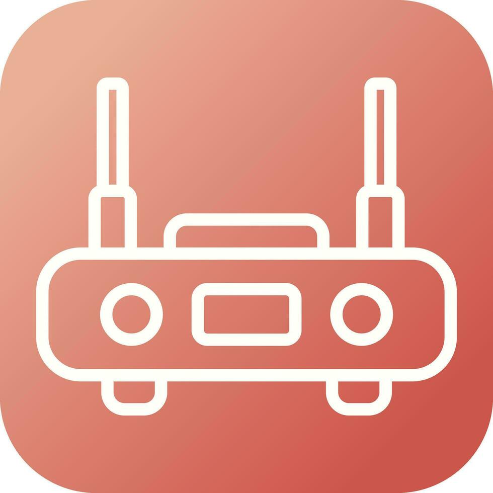 router vector pictogram