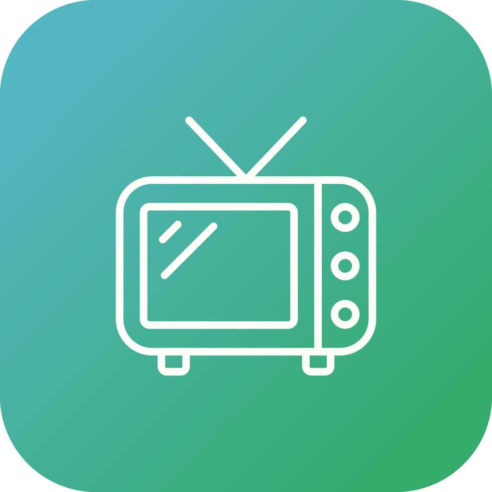 televisie vector pictogram