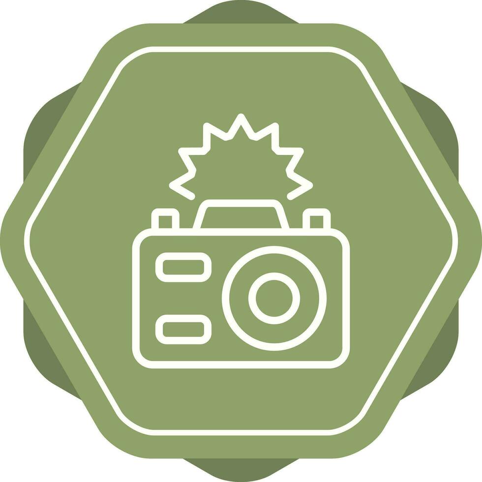 camera flash vector icoon