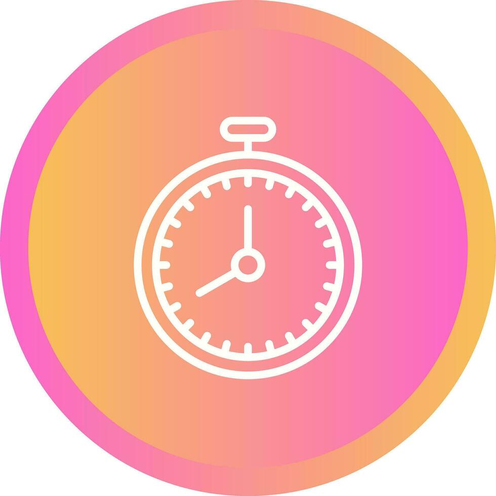 stopwatch vector pictogram