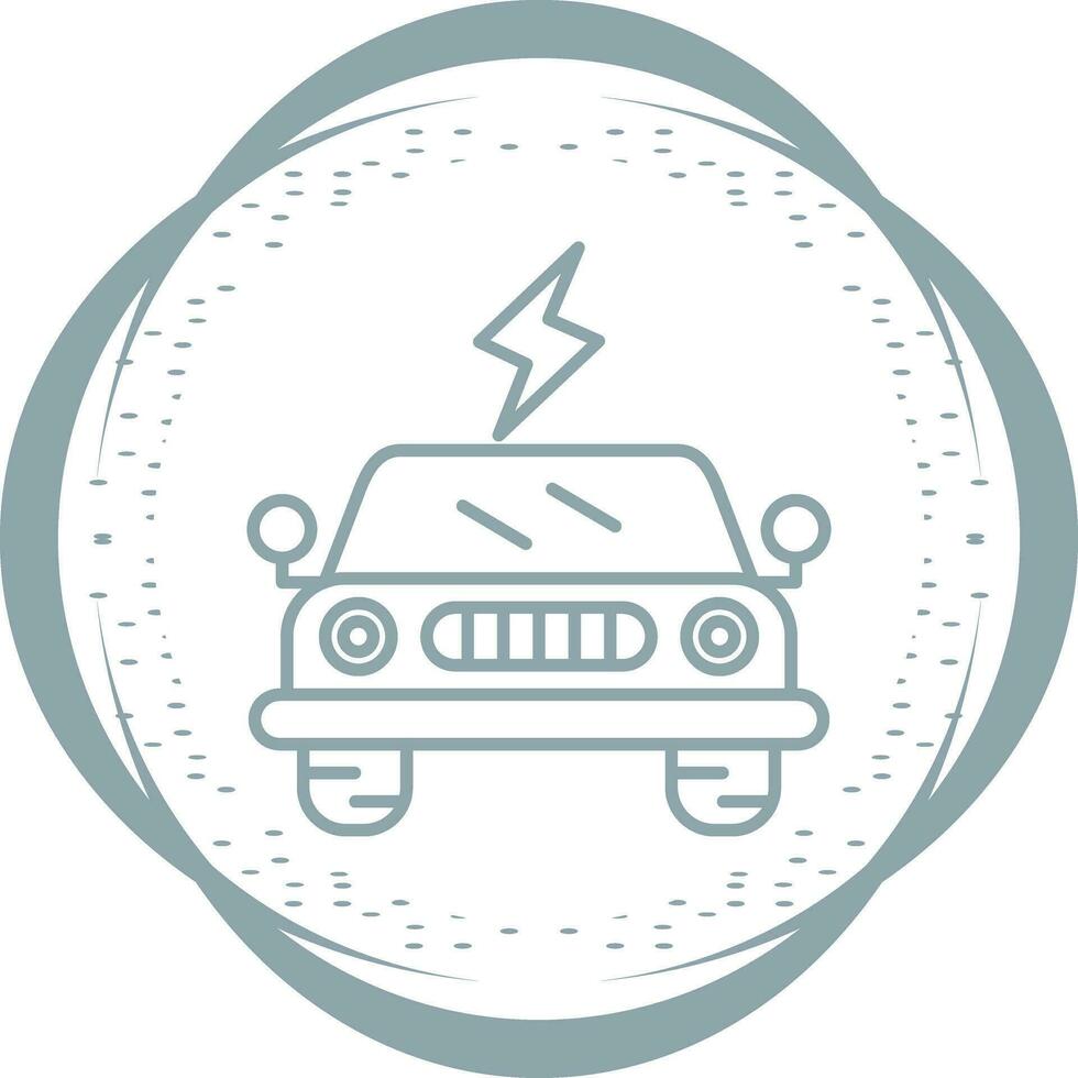 elektrische auto vector icon