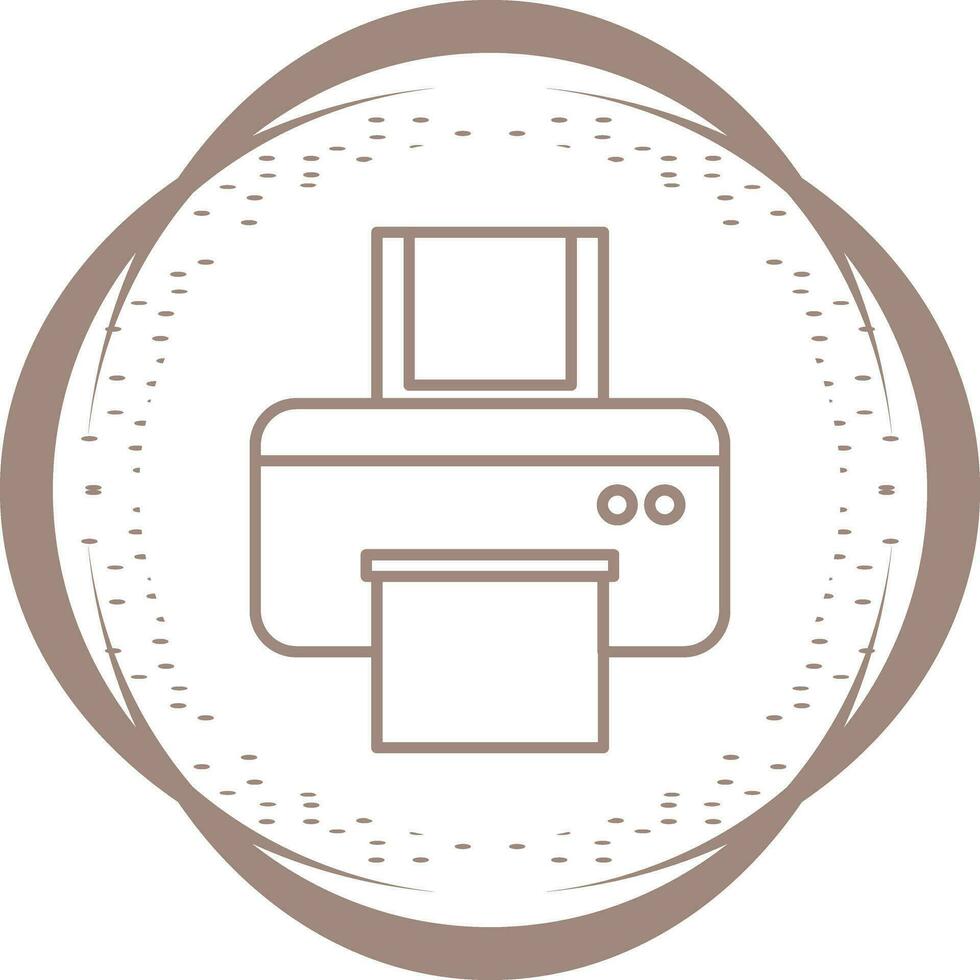 printer vector pictogram