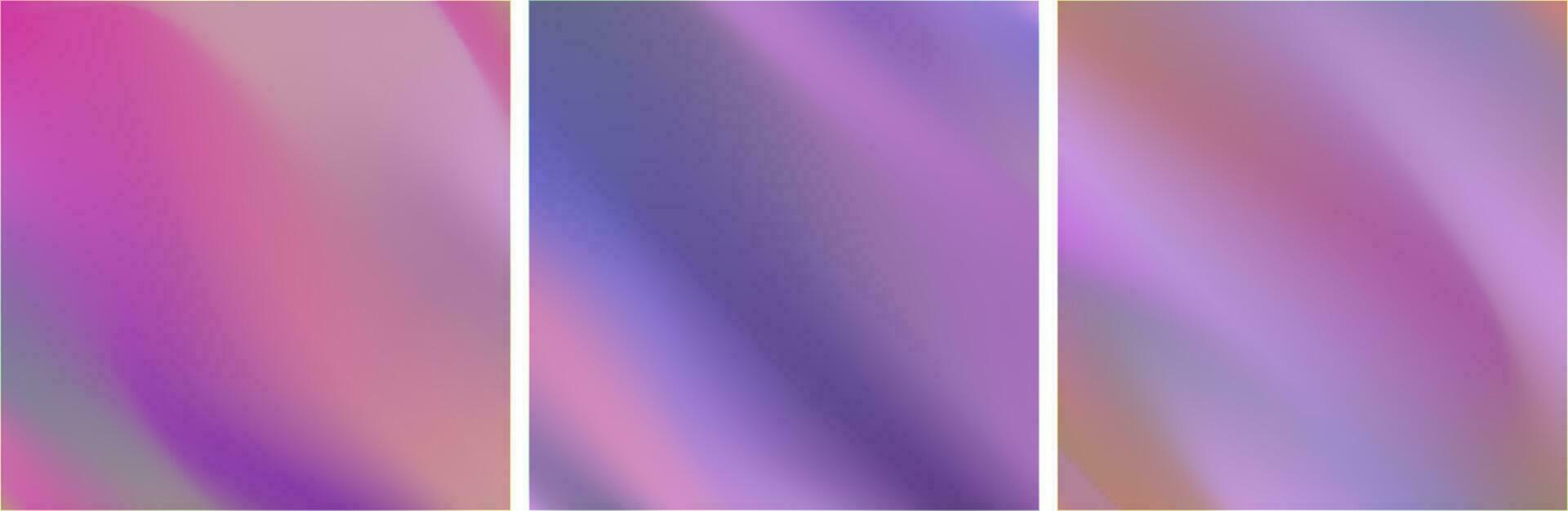 abstract holografische neon golvend helling strepen achtergronden vector