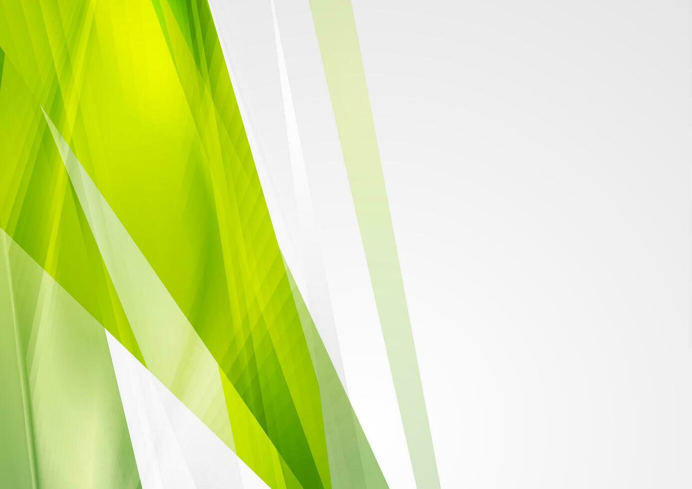 helder groen glanzend strepen abstract achtergrond vector