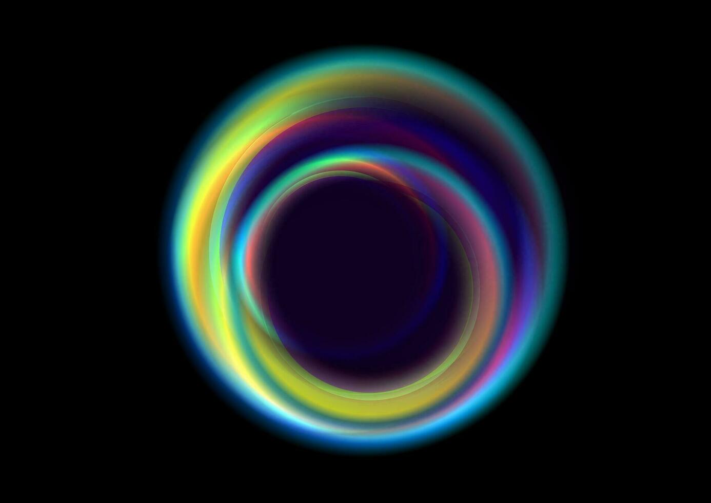 kleurrijk gloeiend abstract circulaire logo achtergrond vector