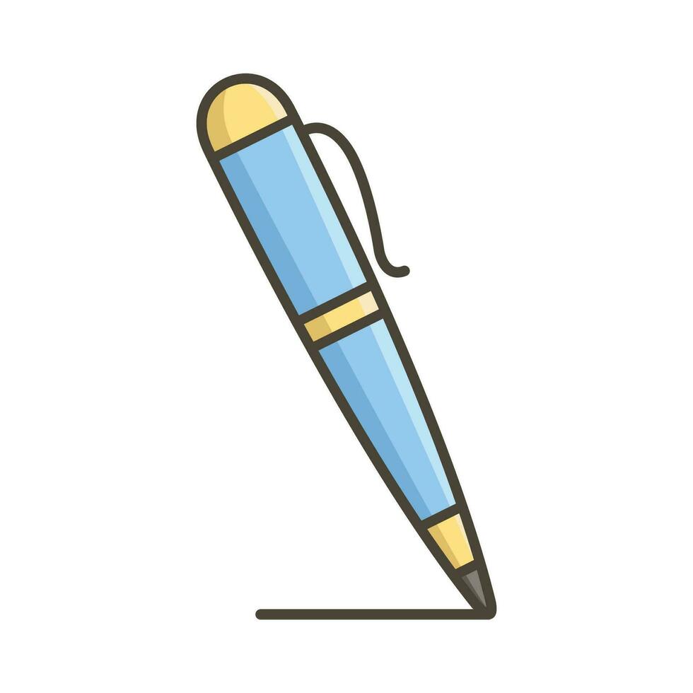 pen icoon vector ontwerp sjabloon in wit achtergrond