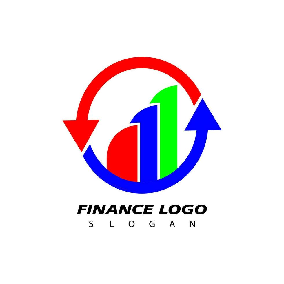 financieel logo, ontwerp inspiratie vector sjabloon voor bedrijf